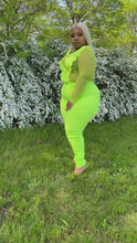 Load and play video in Gallery viewer, Dior Pants (neon Green)
