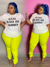 Load image into Gallery viewer, Dior pants (neon yellow)
