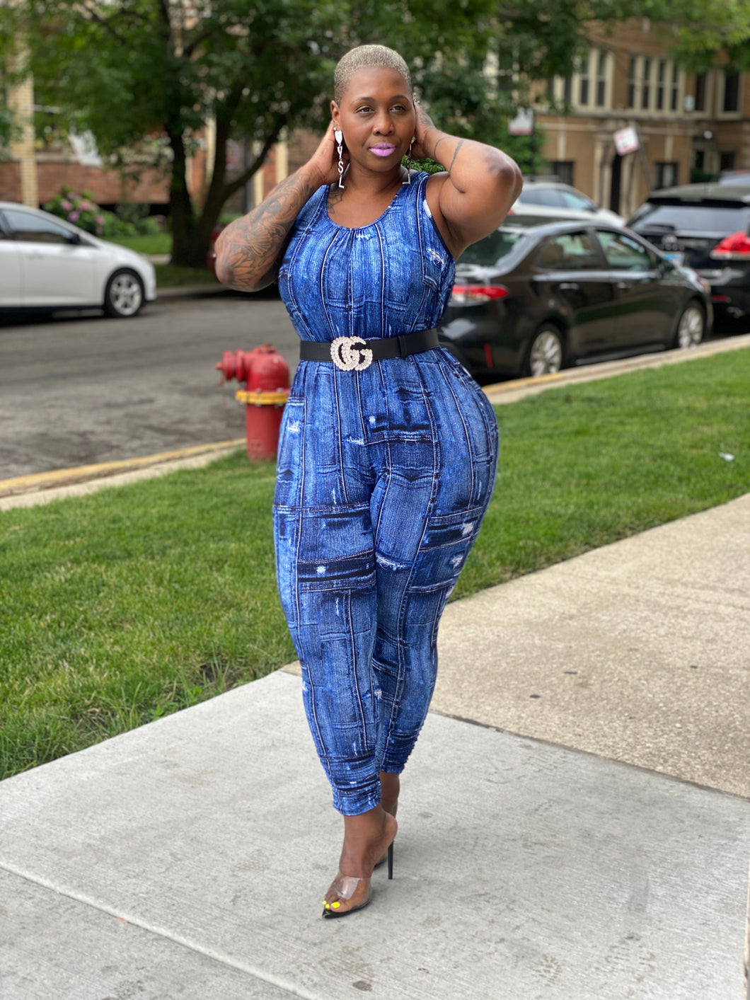 Denim Jumpsuit