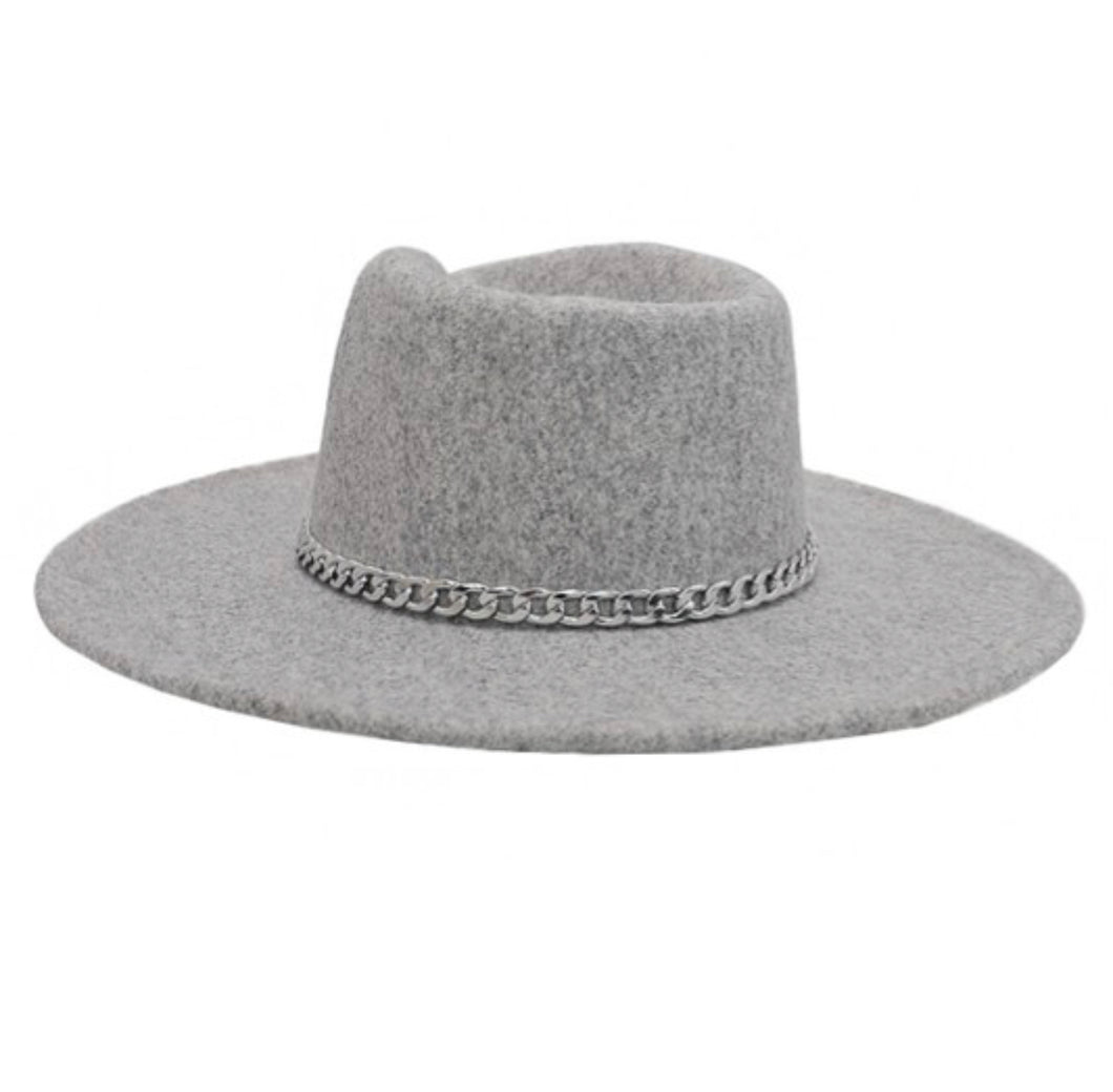 Grey Fedora