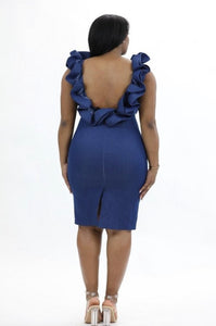 Denim dress
