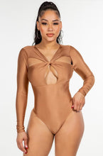 Load image into Gallery viewer, Twisted knot bodysuit
