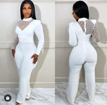 Load image into Gallery viewer, Blk Laced Jumpsuit
