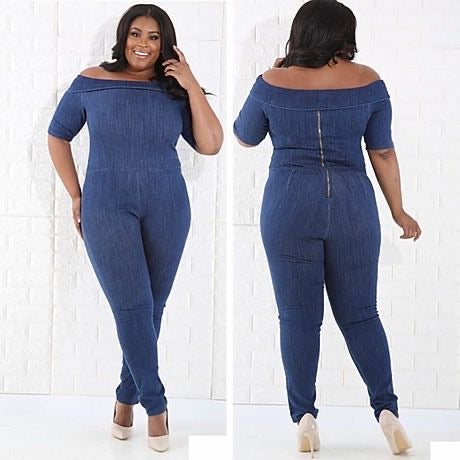 Denim jumpsuit