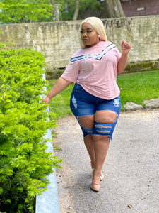 Dark blue shorts