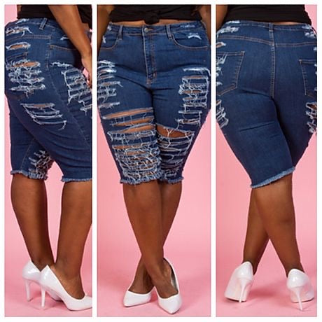 Bleached Bermuda Short
